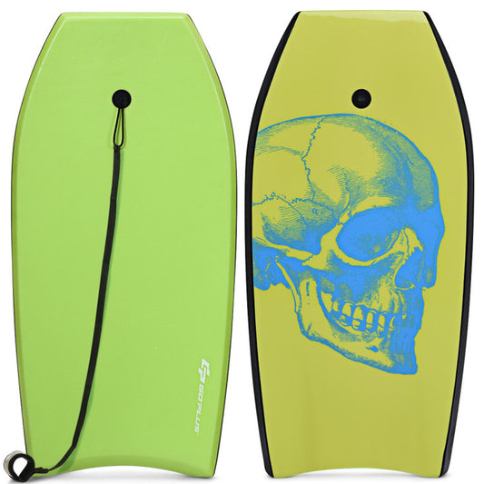 Professional title: "High-Performance Lightweight Bodyboard with Leash - Large"