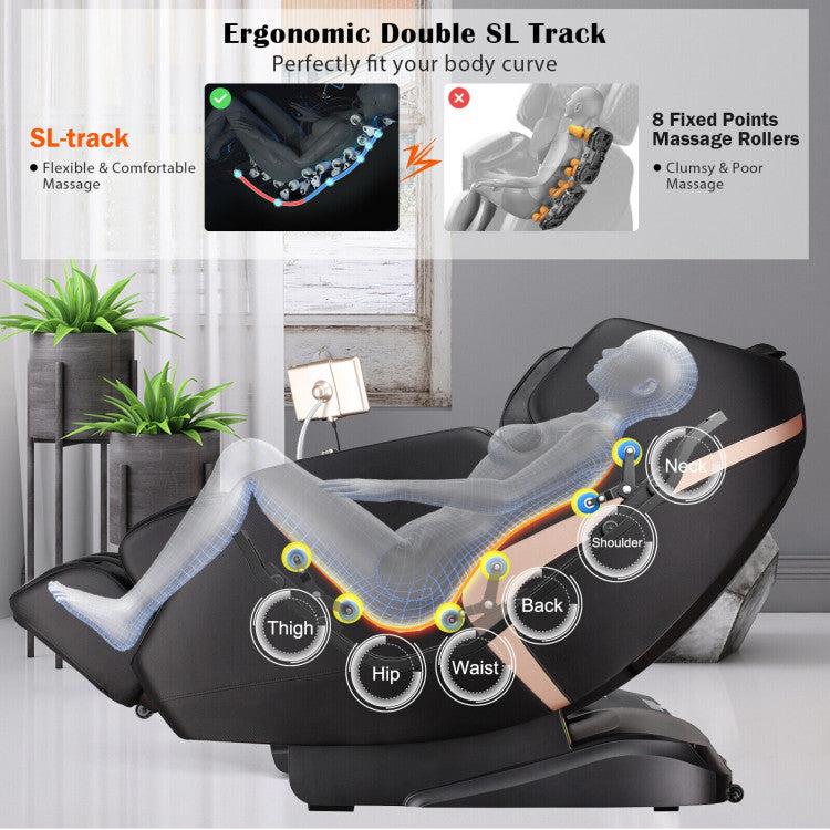 Enjoyment 13 - 3D Sl-Track Full Body Zero Gravity Massage Chair with Thai Stretch
