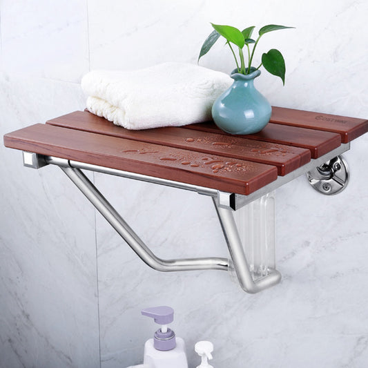 Wall-Mounted Foldable Shower Seat Bench