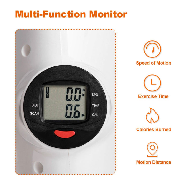 Portable Resistance Adjustable Mini Magnetic Elliptical Stepper Machine