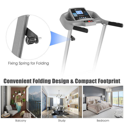 Electric Motorized Folding Treadmill Home Fitness Running Machine