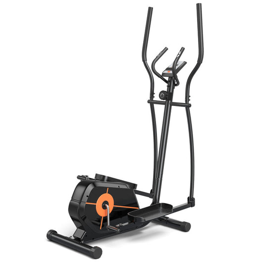 Elliptical Exercise Machine Magnetic Cross Trainer with LCD Monitor