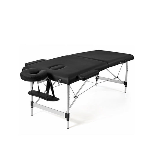 84-Inch Portable Adjustable Massage Bed with Carry Case for Facial Salon Spa in Black
